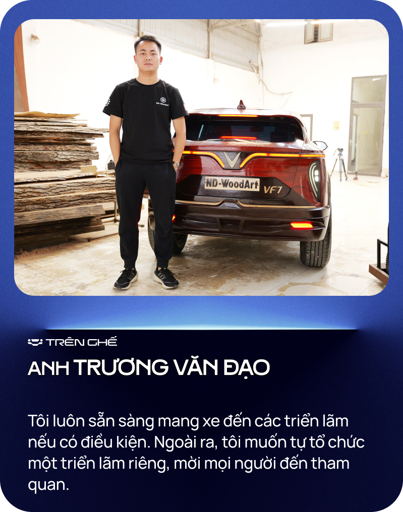 [Trên Ghế 45] Cha đẻ VinFast VF 7 bằng gỗ: Chi phí hết 100 triệu nhưng không đắt bằng chất xám và công sức 12 tiếng/ngày trong hơn 2 tháng - Ảnh 9