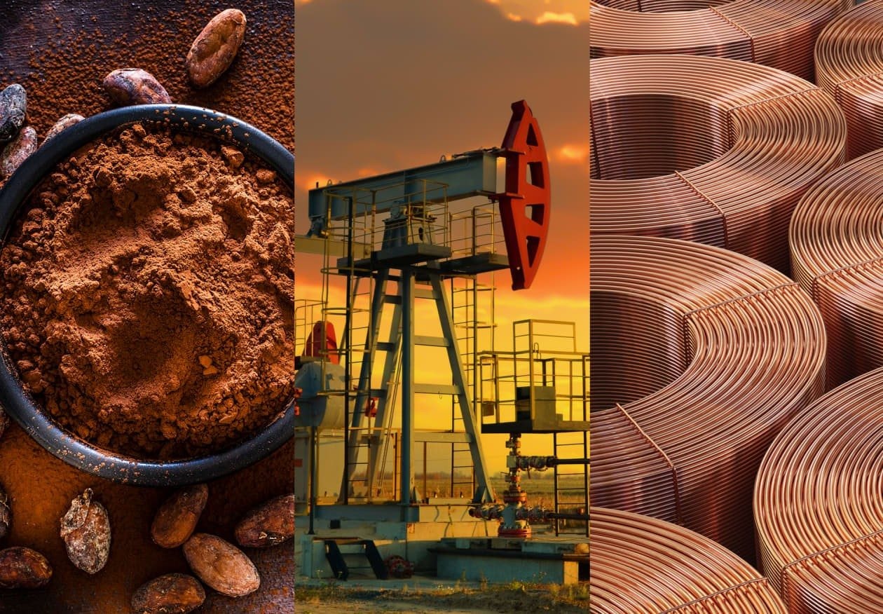 Thị trường ngày 17/12: Giá dầu giảm, vàng, cao su, quặng sắt tăng, cacao đạt đỉnh 7,5 tháng - Ảnh 1