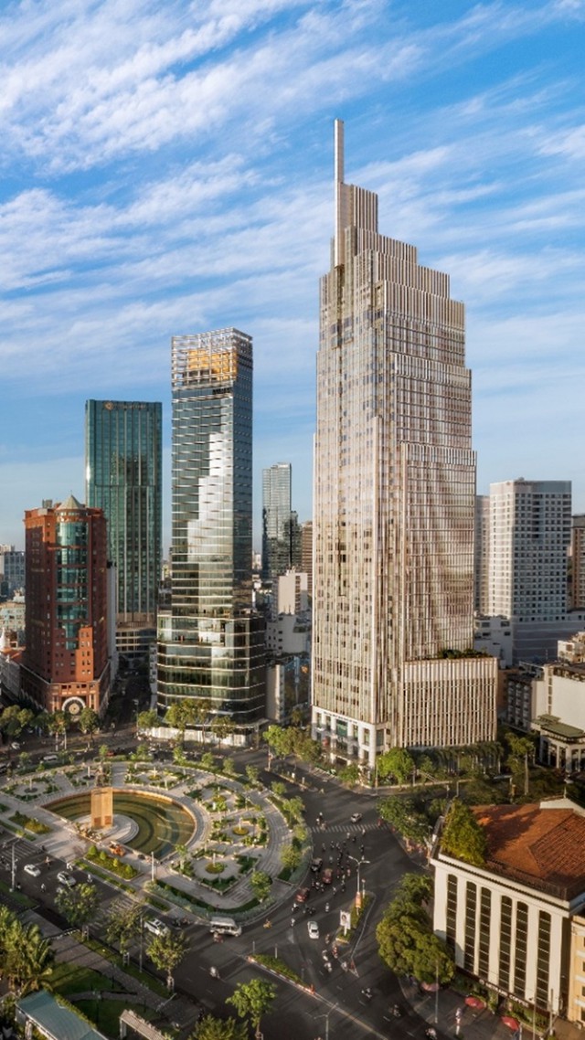 Vietcombank Tower tiên phong tòa nhà xanh và phát triển bền vững - Ảnh 1