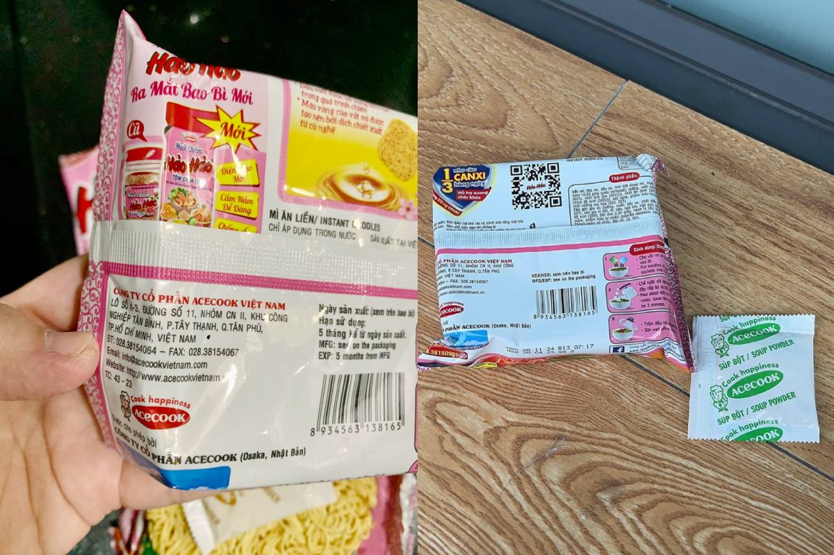 Bóc thử mì Hảo Hảo mua ở miền Nam và miền Bắc: Sự khác nhau bất ngờ mà ít ai để ý, liệu có đúng như "tin đồn"? - Ảnh 3