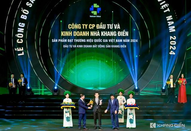 Khang Điền nhận giải: Nhà phát triển BĐS tiêu biểu & TOP 50 doanh nghiệp hiệu quả - Ảnh 1