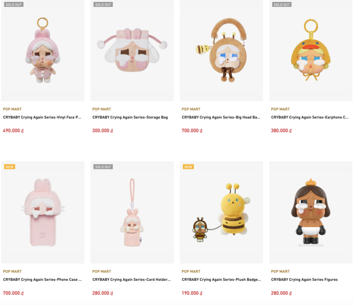 Sau cơn sốt Labubu, giới trẻ lại điên đảo vì búp bê khóc Crybaby - Ảnh 4