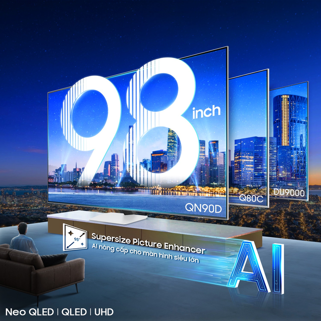 Đâu là mẫu TV 98 inch phù hợp để gia đình bạn đón Tết đỉnh? - Ảnh 1