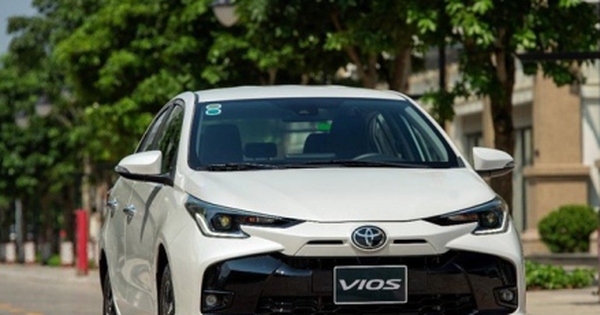 Toyota Vios bán ra hơn 2.000 xe trong tháng 11/2024