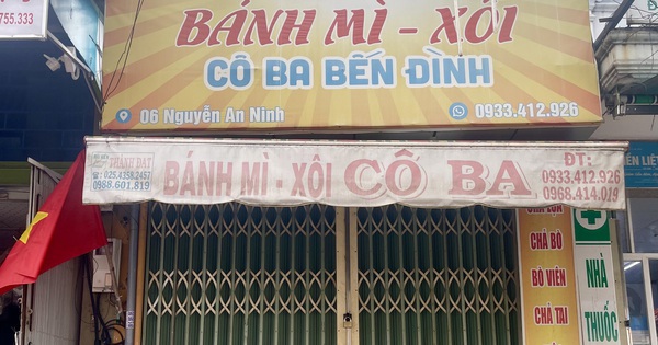 Vụ hàng trăm người ngộ độc: Bánh mì - xôi Cô Ba Bến Đình phải chịu trách nhiệm nhiều mặt