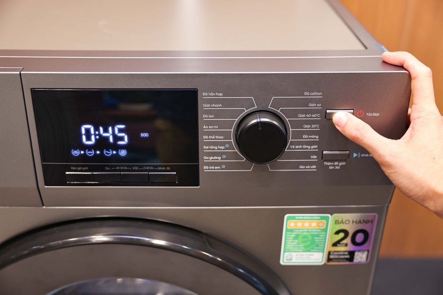 Đây là mẫu máy giặt cửa ngang tiết kiệm điện, sở hữu công nghệ giặt hơi nước SteamWash, giá từ 6 triệu đồng - Ảnh 6
