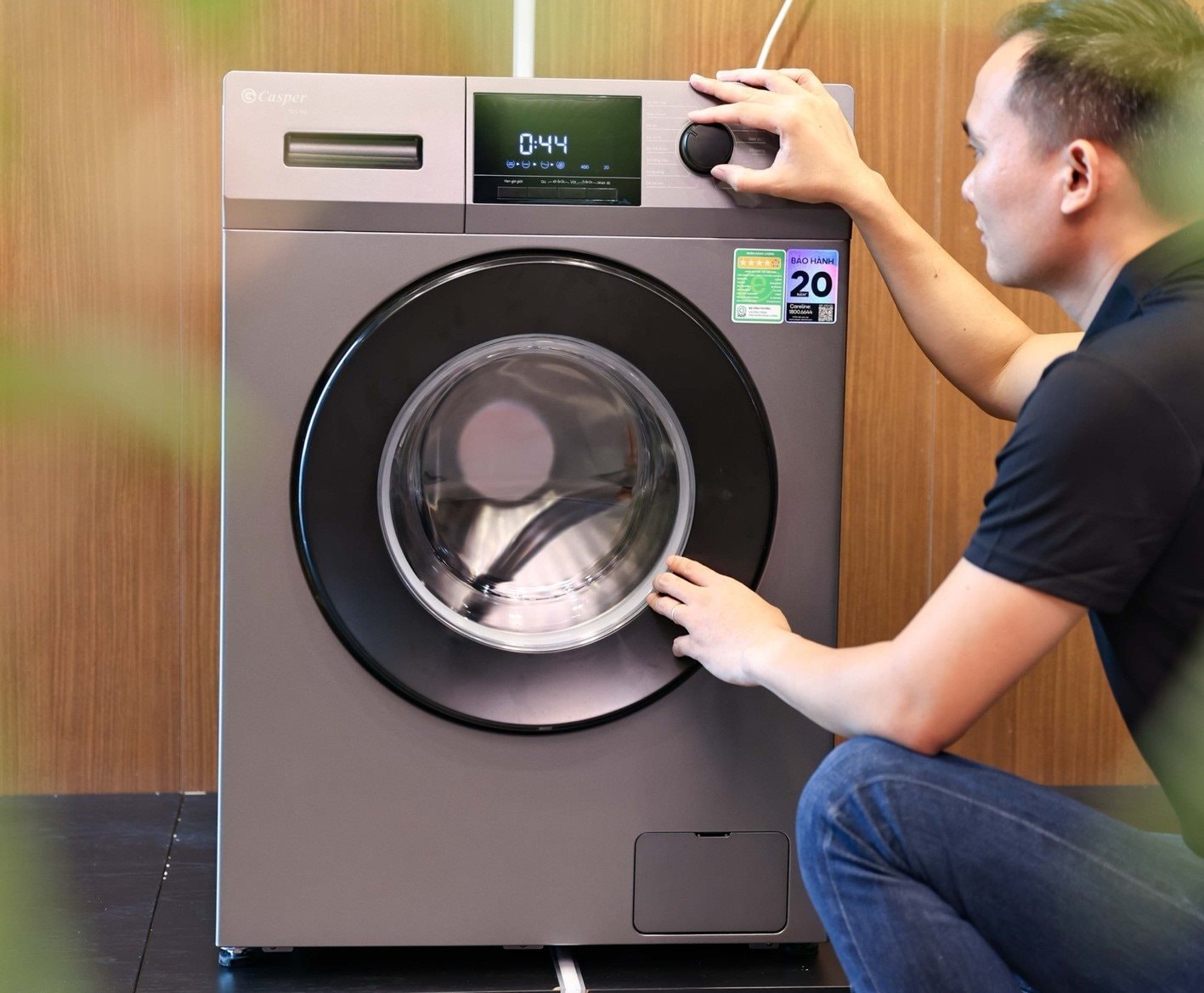 Đây là mẫu máy giặt cửa ngang tiết kiệm điện, sở hữu công nghệ giặt hơi nước SteamWash, giá từ 6 triệu đồng - Ảnh 8