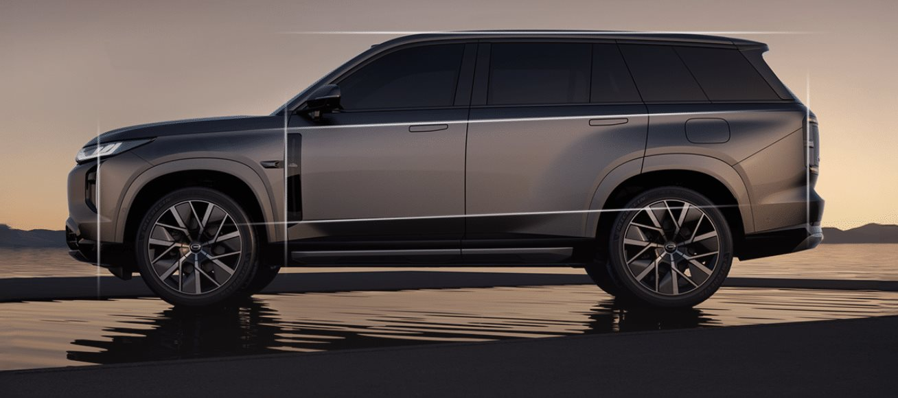 Tân binh SUV điện thiết kế đẹp như Range Rover: Sở hữu dải đèn dài 2,6 m đẹp mắt, phạm vi hoạt động ấn tượng hơn 1.000km - Ảnh 2