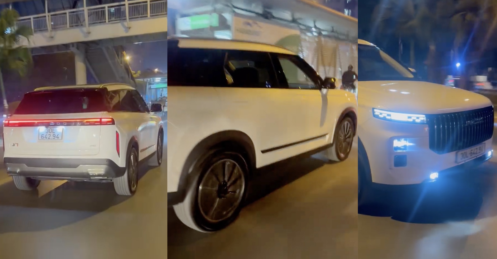 Jaecoo J7 đã ra biển, lăn bánh trên đường phố Việt Nam, dễ mở bán sớm đấu CR-V bằng 2 bản xăng, hybrid, có AWD - Ảnh 1