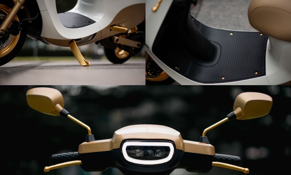 Xe ga sang chảnh, hiếm có bậc nhất thị trường: Sở hữu loạt trang bị hiện đại, dát vàng 24K, có tiền cũng không mua được - Ảnh 3