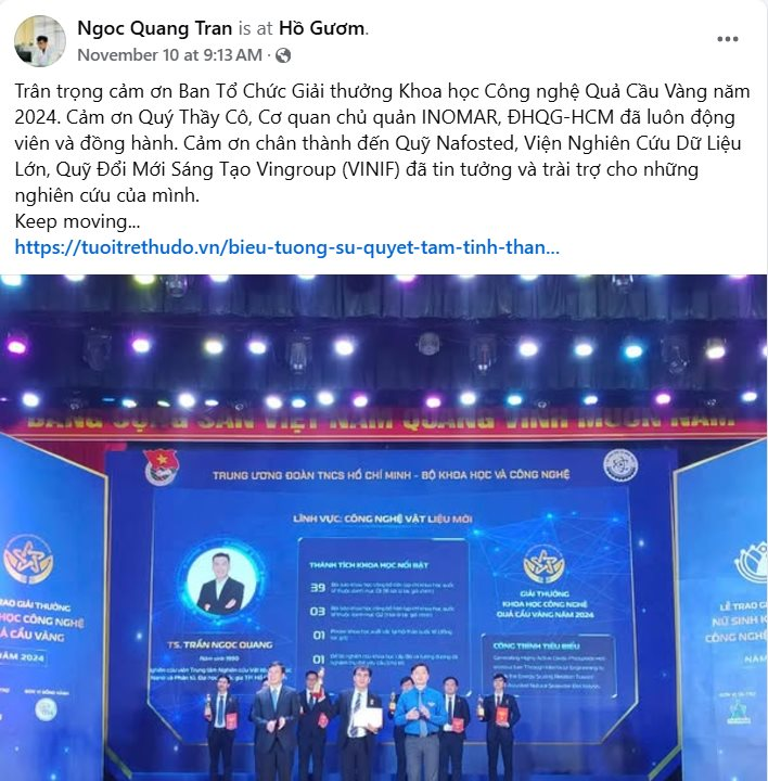 6 năm qua, một quỹ Việt đã âm thầm chi gần 1.000 tỷ đồng ‘chắp cánh’ cho các nhà khoa học trong nước - Ảnh 2