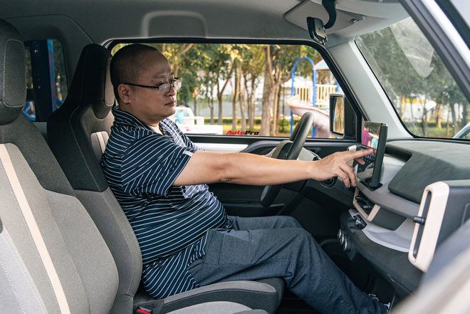 Mua VinFast VF 3 cho vợ nhưng thích quá lấy dùng ké, kỹ sư ô tô chia sẻ: ‘Thay đổi hẳn thói quen, nuôi rẻ như xe máy’ - Ảnh 9