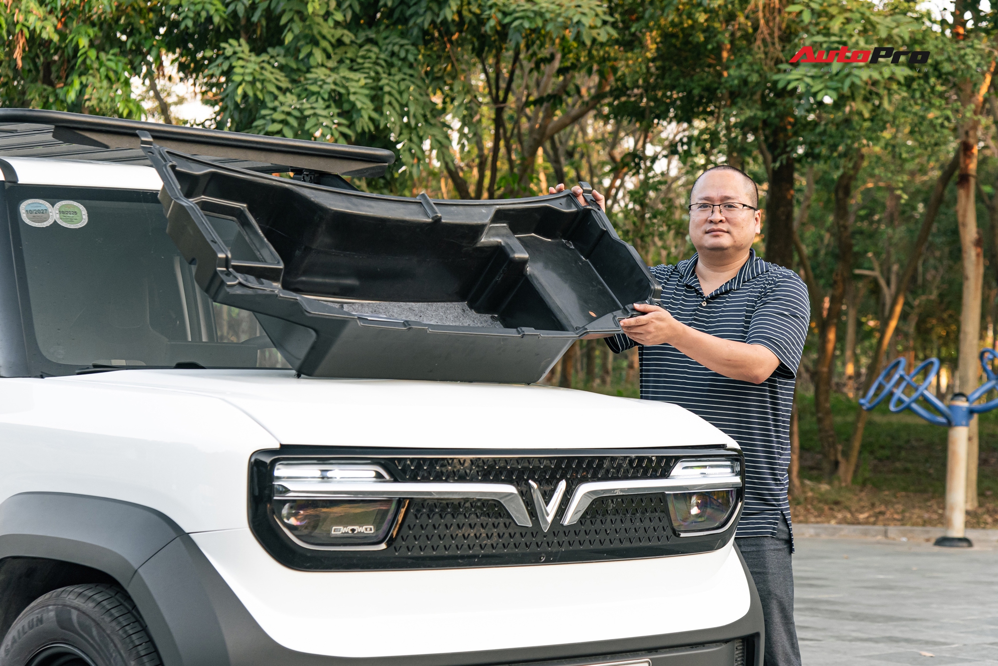 Kỹ sư Việt sáng chế cốp trước VinFast VF 3: Thiết kế mất 3 tuần, to gấp đôi cốp Lead, mới bán đã chốt gần 1.000 đơn - Ảnh 1