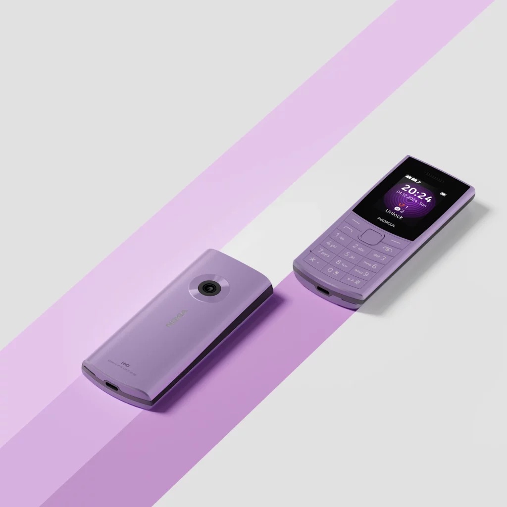 Ra mắt "điện thoại cục gạch" Nokia 105 và 110 4G phiên bản 2025 - Ảnh 3