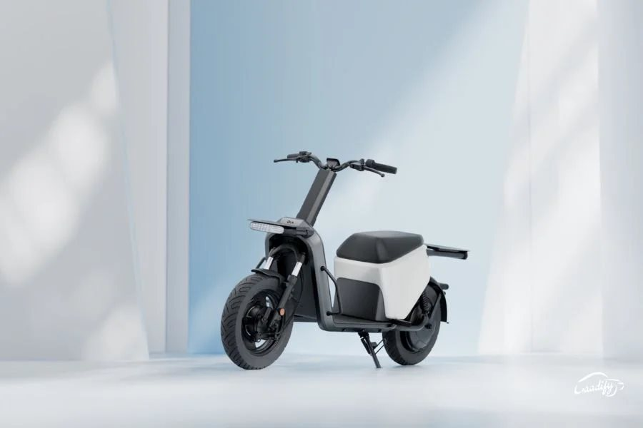 Xe ga chạy điện bình dân ra mắt: Thiết kế đẹp, trang bị hiện đại, giá chỉ 11 triệu đồng - rẻ hơn Wave Alpha - Ảnh 1