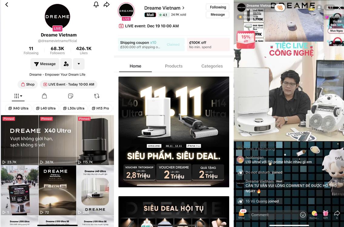 Dreame tăng trưởng GMV 36 lần trong một năm nhờ chiến lược tiếp thị mới - Ảnh 1