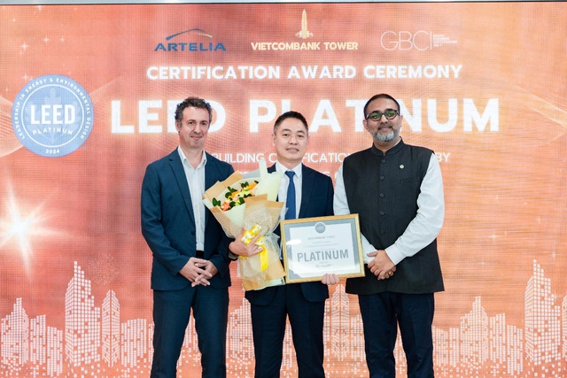Vietcombank Tower tiên phong tòa nhà xanh và phát triển bền vững - Ảnh 3