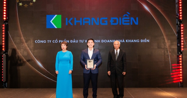 Khang Điền nhận giải: Nhà phát triển BĐS tiêu biểu & TOP 50 doanh nghiệp hiệu quả