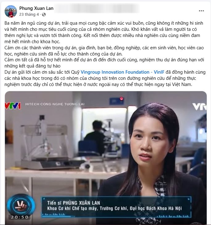 6 năm qua, một quỹ Việt đã âm thầm chi gần 1.000 tỷ đồng ‘chắp cánh’ cho các nhà khoa học trong nước - Ảnh 4