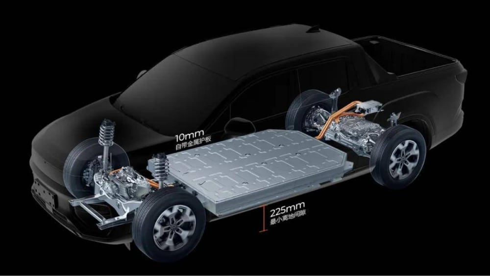 Hãng xe xây nhà máy 4.100 tỷ tại Việt Nam ra mắt đối thủ Ford Ranger: giá siêu rẻ chỉ từ 350 triệu đồng, đi Hà Nội - Quảng Bình chỉ trong một lần sạc - Ảnh 4