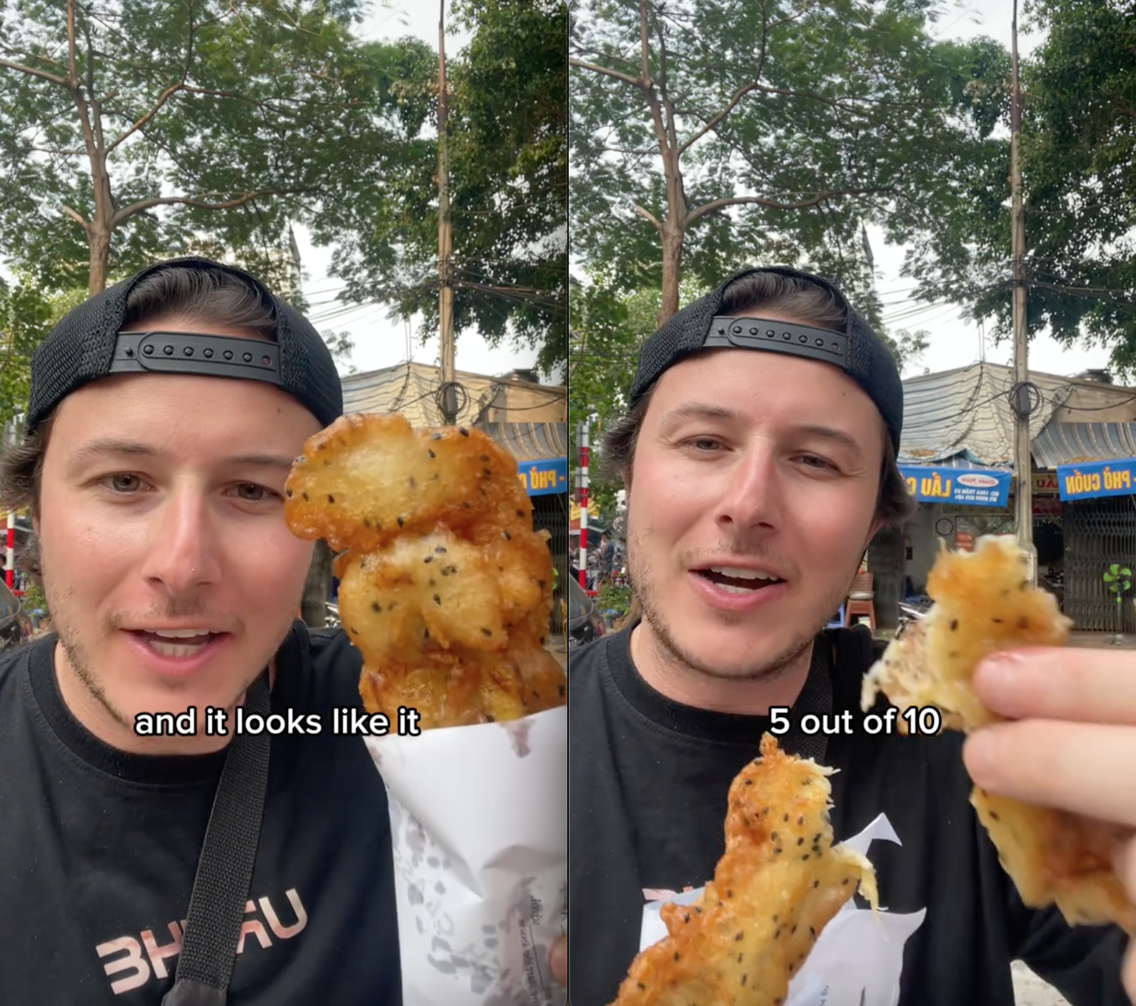 Khách Tây thử ăn bánh chuối Việt Nam, đánh giá 5/10 nhưng dân mạng chỉ quan tâm đến giá bán - Ảnh 2