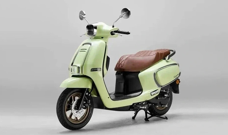 Xe ga siêu tiết kiệm xăng của Suzuki xịn thế này đây, đẹp ngang Vespa nhưng giá rẻ như Honda Vision - Ảnh 1