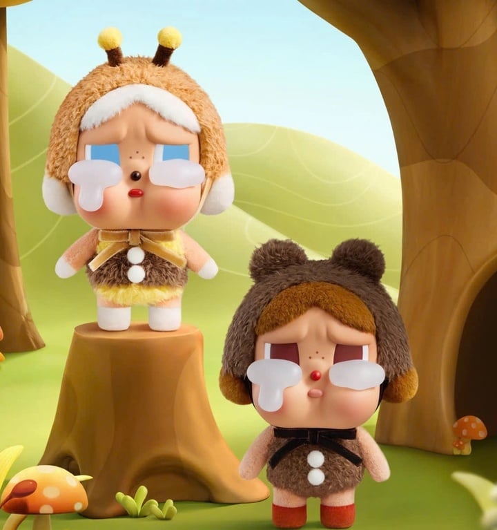 Sau cơn sốt Labubu, giới trẻ lại điên đảo vì búp bê khóc Crybaby - Ảnh 6