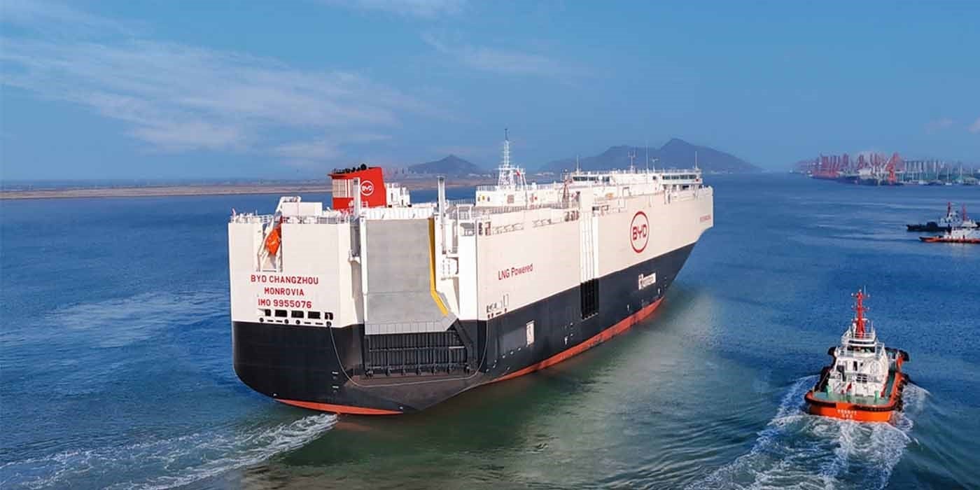 Trung Quốc tiếp tục hạ thủy chiếc tàu chuyên chở ô tô xuất sang châu Âu: dài gần bằng 2 sân bóng, sức chứa lên tới 7.000 chiếc - Ảnh 1