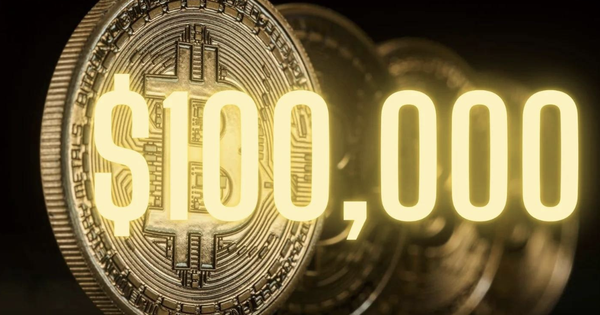 Sốc với giá Bitcoin: Vượt mốc lịch sử 100.000 USD, vốn hoá thị trường xếp thứ 7 thế giới