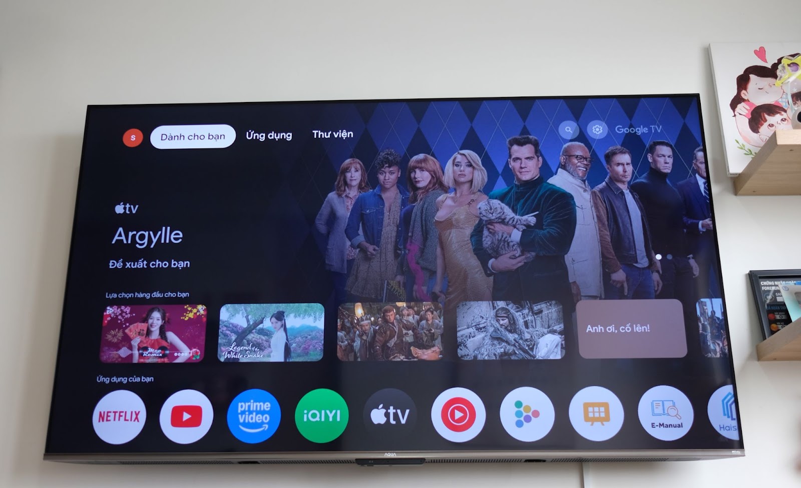 Trải nghiệm TV AQUA 4K 65 inch: Màn hình QLED, giá mềm - Ảnh 5