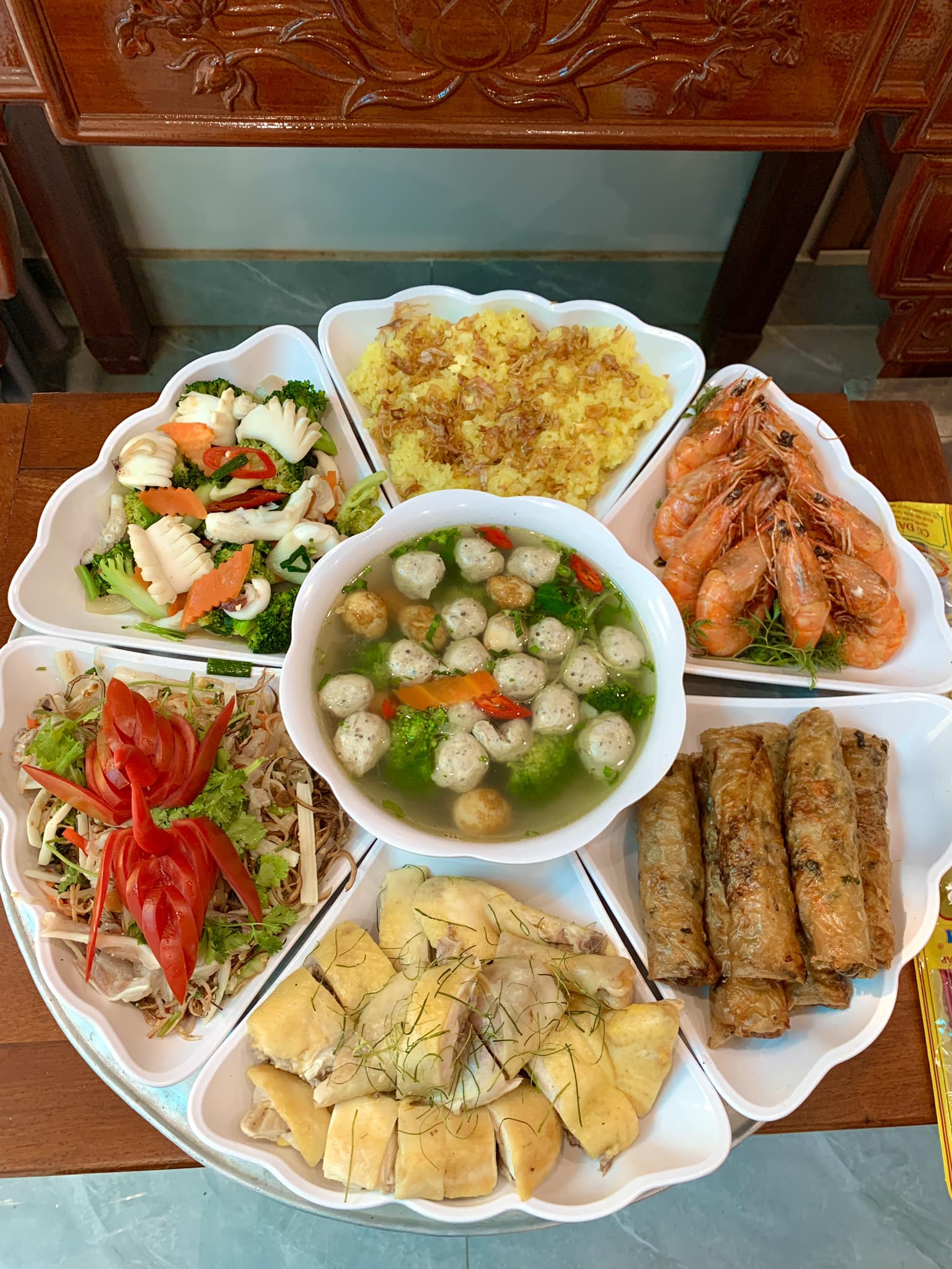 "Đại hội" khoe mâm cúng ông Công ông Táo tràn ngập MXH, có nhà làm cả món hot trend TikTok - Ảnh 15