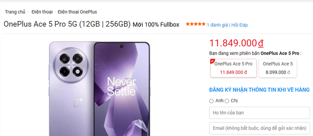 Điện thoại rẻ nhất có siêu chip Snapdragon 8 Elite, giá chưa bằng nửa S24 Ultra: Sắp về hàng ở Việt Nam - Ảnh 1