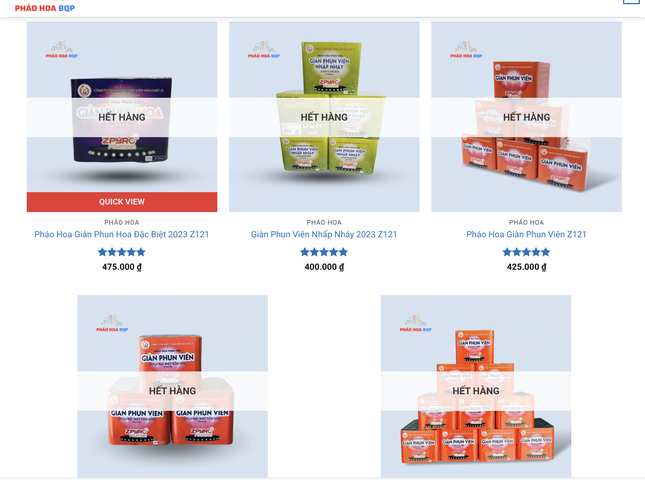 ‘Cháy’ hàng, loạn giá pháo hoa Tết - Ảnh 5