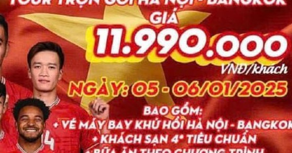 'Cháy' tour du lịch sang Thái Lan xem tuyển Việt Nam đá chung kết AFF Cup