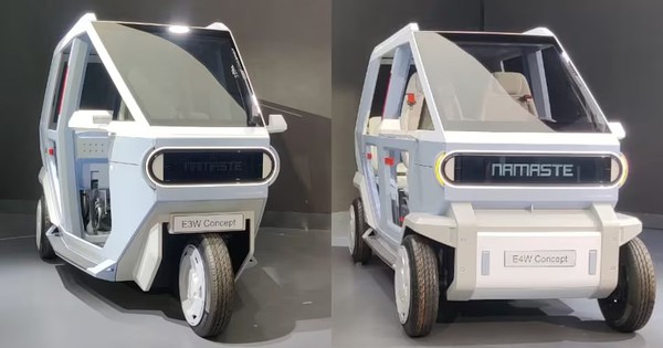 Hyundai làm xe tuk tuk điện: 3 chỗ, có tính năng giúp chạy trên đường ngập, hợp sử dụng tại Hà Nội, TP.HCM