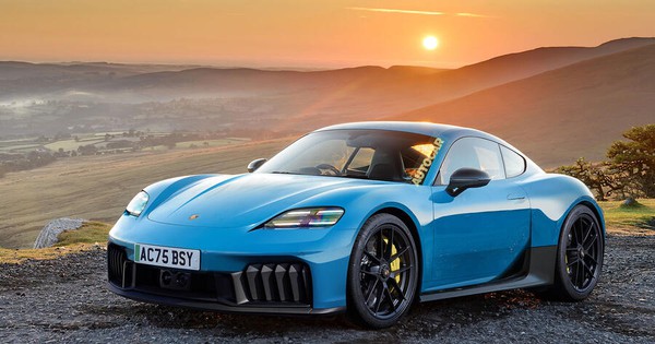 Porsche 718 Cayman điện lần đầu lộ diện trên đường: Thiết kế mới, dễ nhầm thành xe xăng bởi những chi tiết đánh lừa thị giác