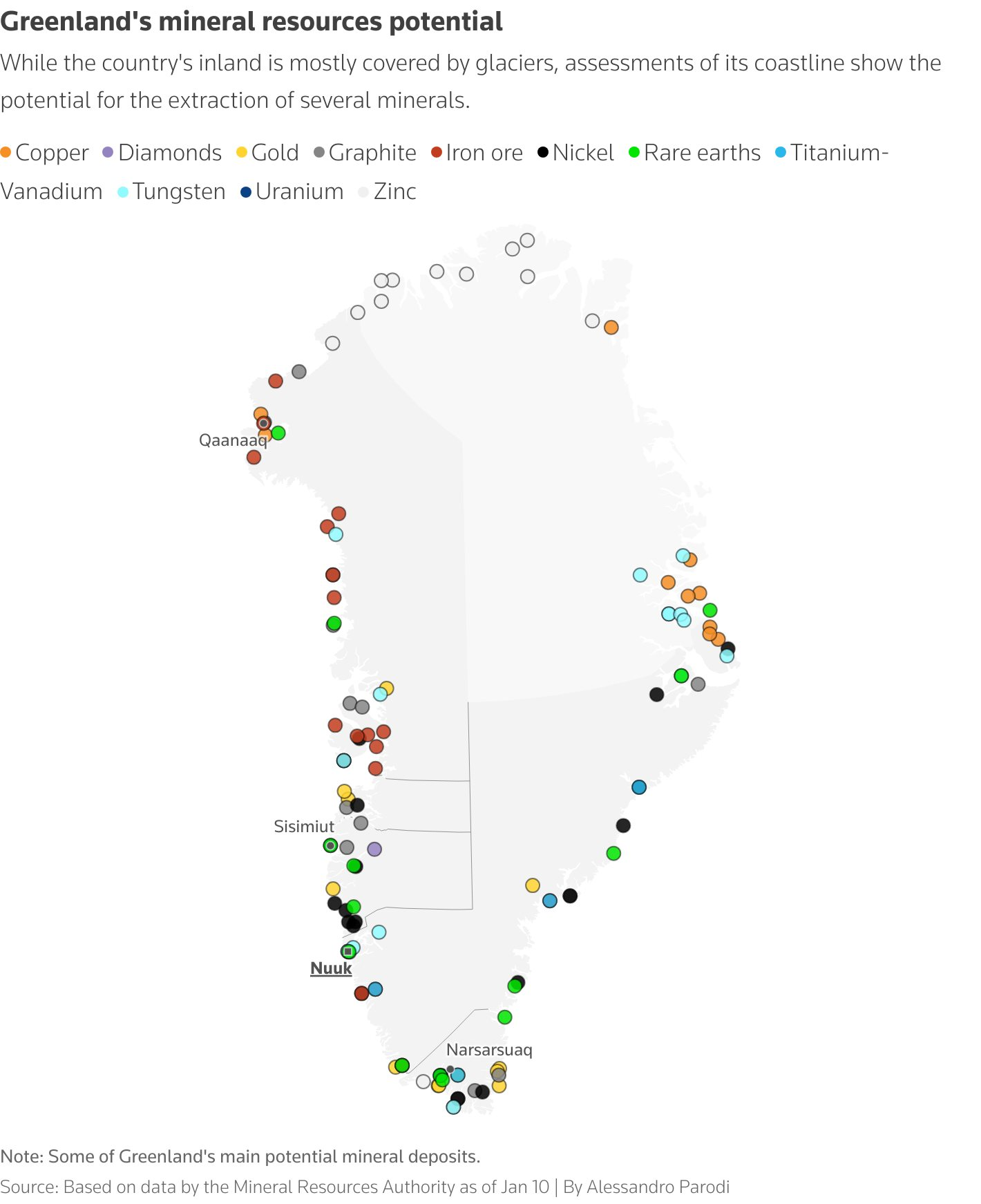 Hòn đảo có diện tích gấp 6 lần Việt Nam sở hữu "kho báu" dưới lòng đất siêu khủng: kim loại hiếm gì cũng có, được ông Donald Trump săn đón - Ảnh 2