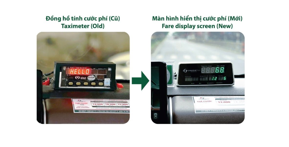 Ông lớn taxi truyền thống chơi lớn: Thay toàn bộ màn hình hiển thị cước phí, thêm công nghệ "chốt giá" độc lạ - Ảnh 2