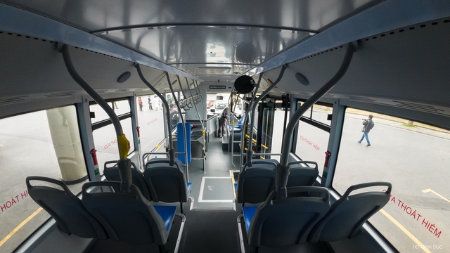 Sau Vinbus, thêm một công ty khai thác xe buýt điện tại Hà Nội, là mẫu xe "lạ" từng xuất hiện tại nhà máy của VinFast - Ảnh 6