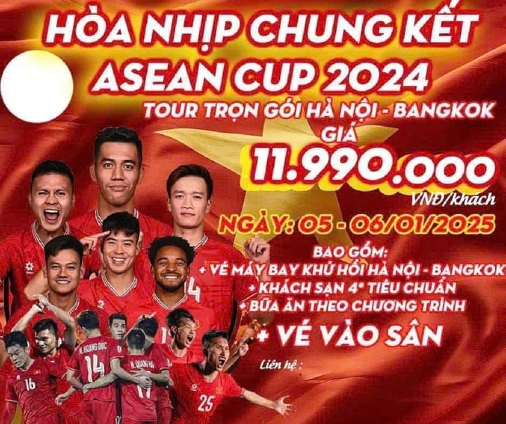 'Cháy' tour du lịch sang Thái Lan xem tuyển Việt Nam đá chung kết AFF Cup - Ảnh 1
