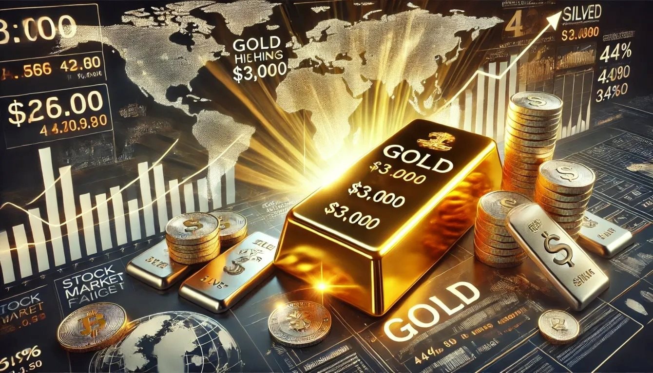 Trong lúc người Việt ‘mải’ ăn Tết, vàng đã leo lên mức cao nhất mọi thời đại, bạc tăng một mạch 4% - Ảnh 1