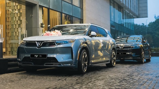 FGF hé lộ điều chưa ai nói về chiếc VinFast VF 9 ở đám hỏi con trai ông Phạm Nhật Vượng: 'Vibe tổng tài' - Ảnh 3