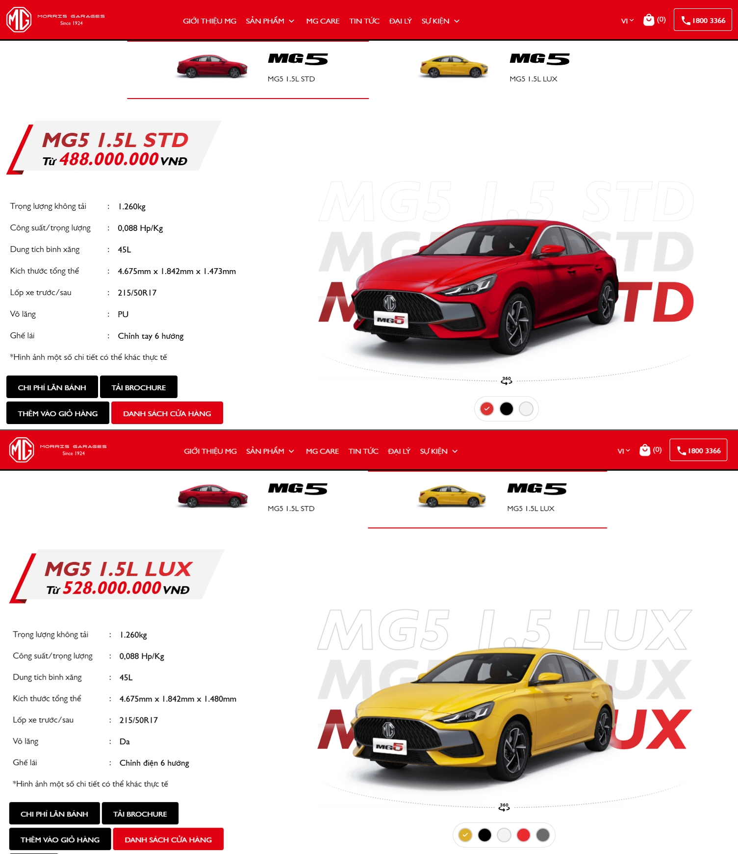 MG Việt Nam âm thầm đổi giá niêm yết MG5 và ZS: Giảm nhiều nhất đến 60 triệu đồng, tăng sức cạnh tranh K3, Seltos - Ảnh 1