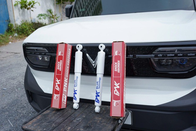 Giải mã cơn sốt nhiều chủ xe Vinfast VF3 đua nhau nâng cấp phuộc giảm xóc PNK - Ảnh 1