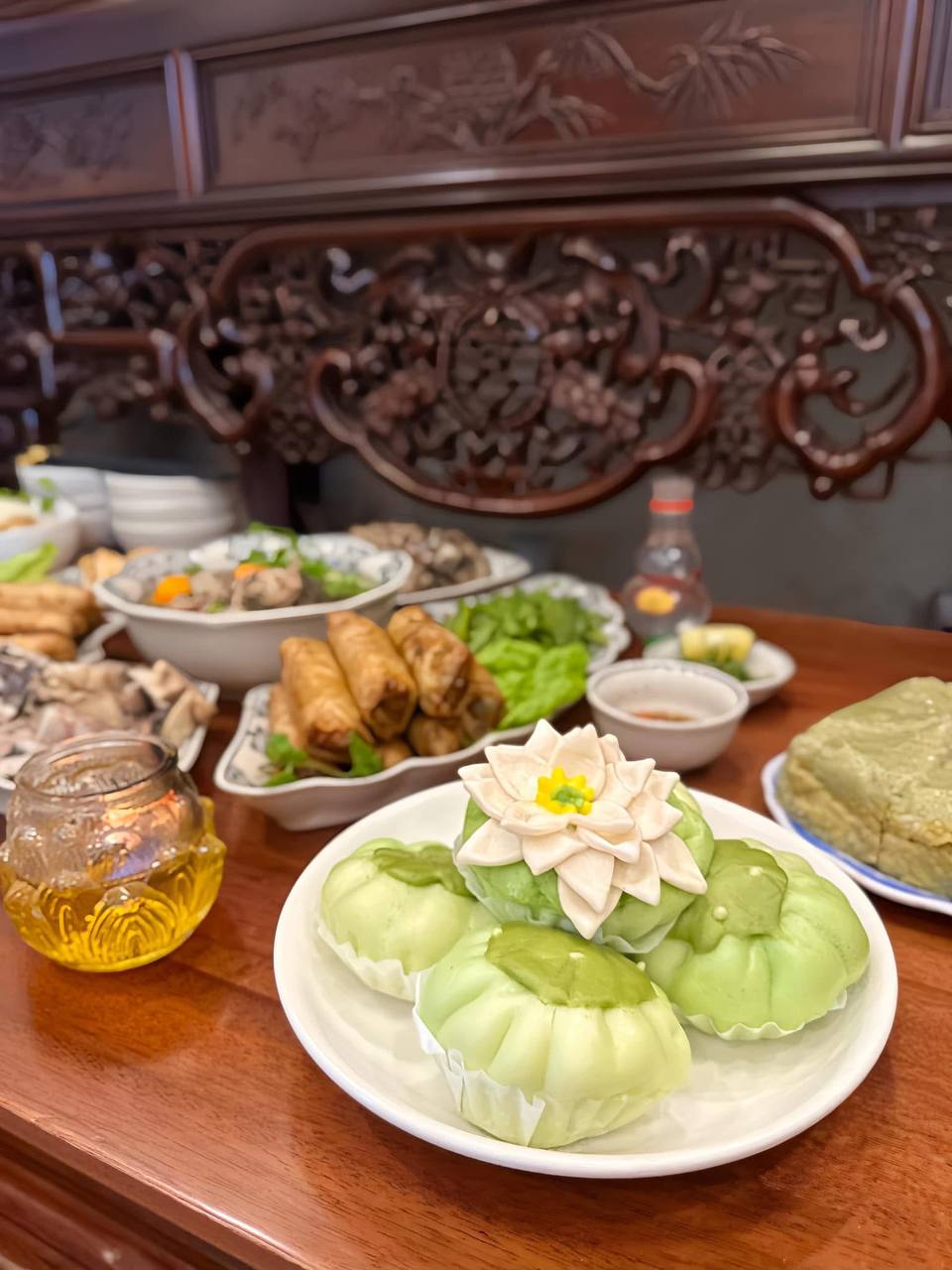 "Đại hội" khoe mâm cúng ông Công ông Táo tràn ngập MXH, có nhà làm cả món hot trend TikTok - Ảnh 13