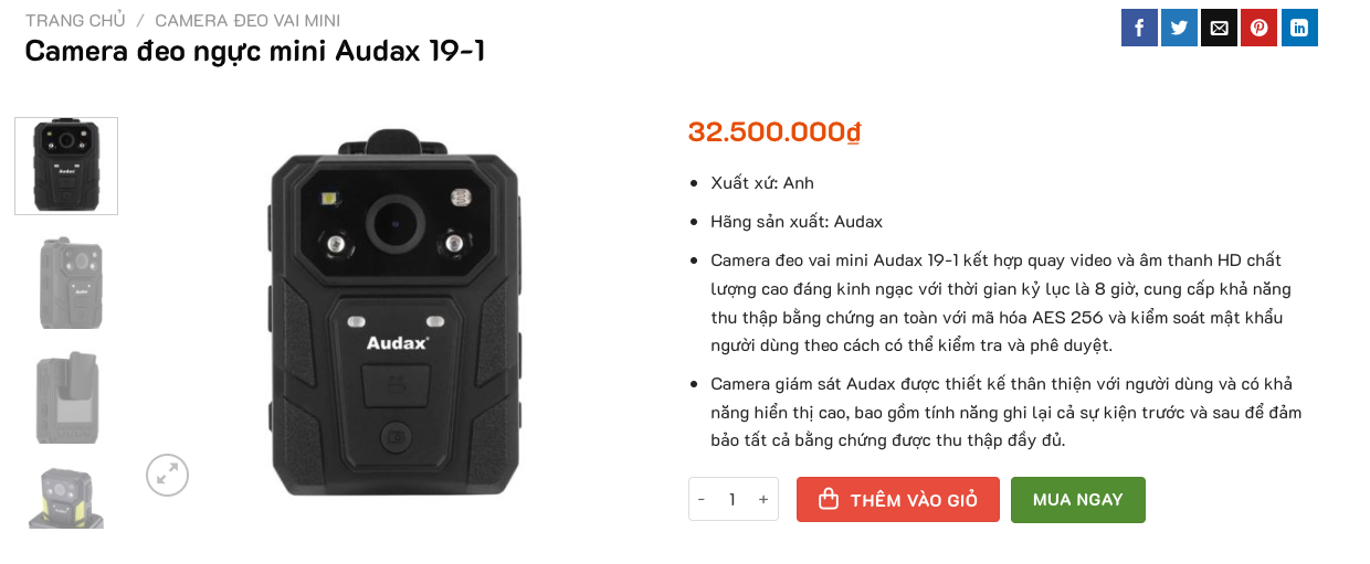 Chiếc camera được CSGT sử dụng để ghi lại hình ảnh người vi phạm giao thông có gì đặc biệt? Mức giá là bao nhiêu? - Ảnh 5