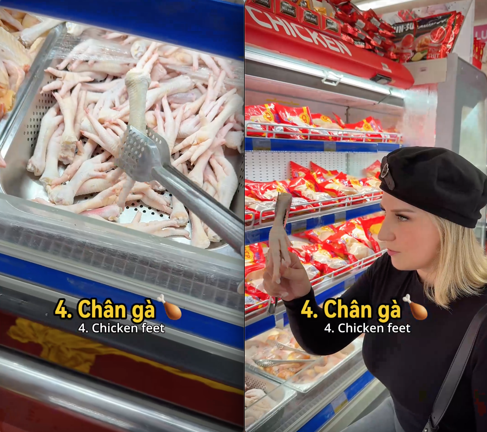 Cô gái Tây ngỡ ngàng trước những món bán ở siêu thị Việt Nam, sốc nhất là khi nhìn giá của trứng cút - Ảnh 5