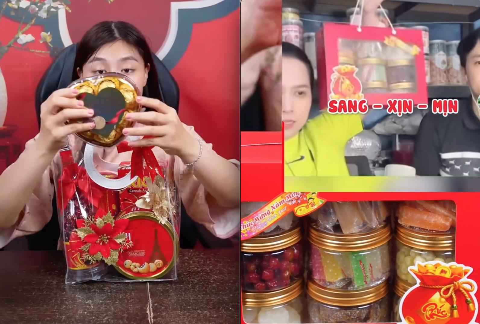 Giỏ quà Tết Hồng Phượng tiếp tục ra mắt mẫu mới 2025: Quảng cáo "sang xịn mịn" nhưng dân tình nói gì? - Ảnh 1