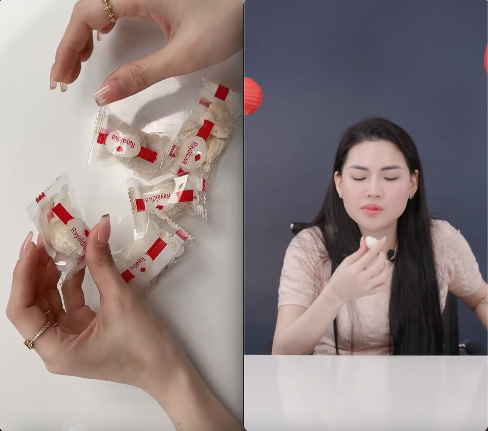 Hà Linh chấm điểm "siêu tệ" cho 1 sản phẩm giỏ quà Tết, ngao ngán thốt lên: "Chán không chịu được" - Ảnh 3