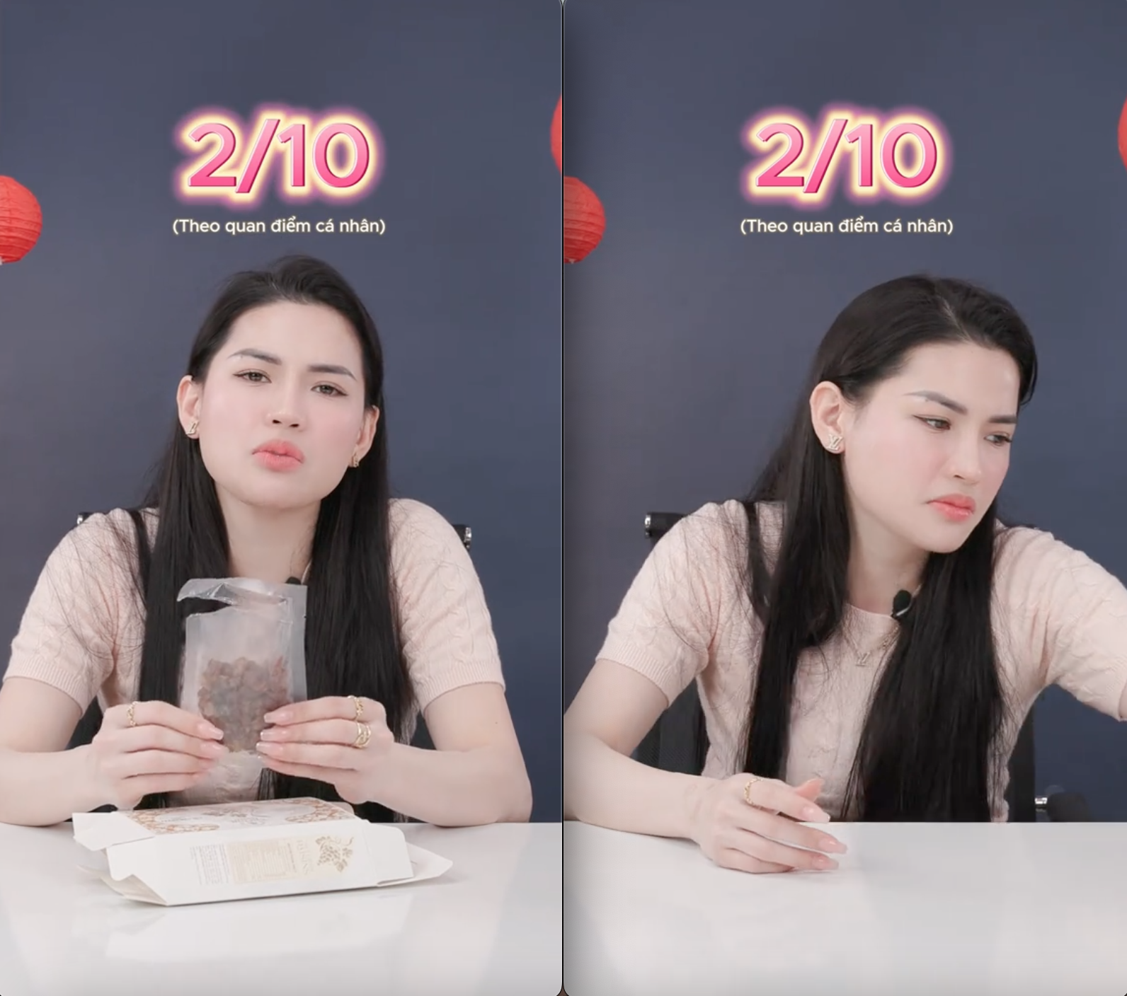 Hà Linh chấm điểm "siêu tệ" cho 1 sản phẩm giỏ quà Tết, ngao ngán thốt lên: "Chán không chịu được" - Ảnh 7